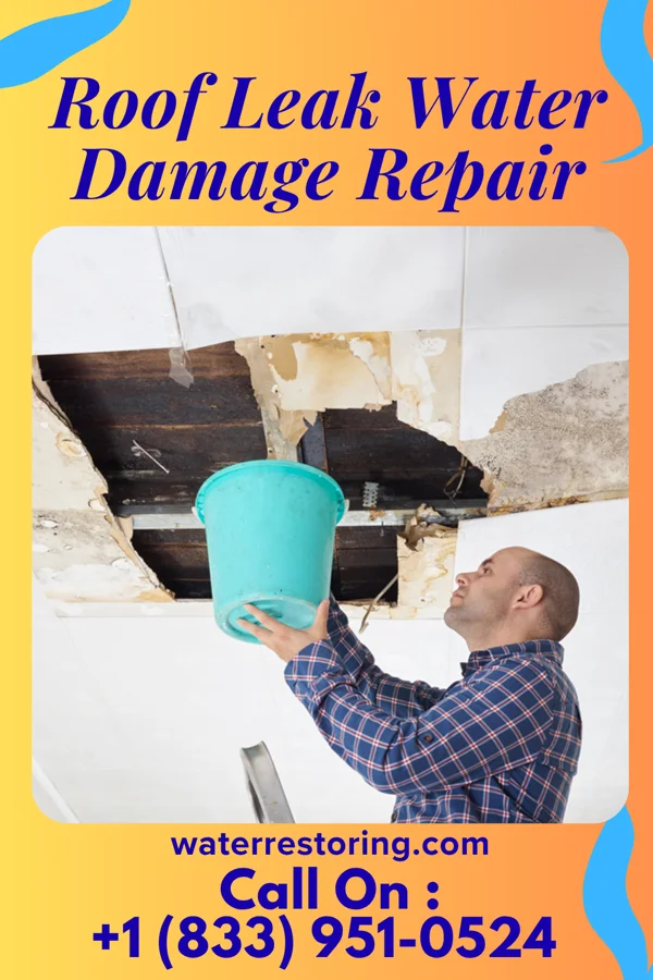 Roof Leak Water Damage Repair in North Cleveland, TX