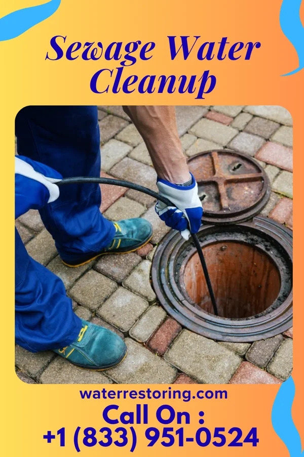 Sewage Water Cleanup in North Cleveland, TX